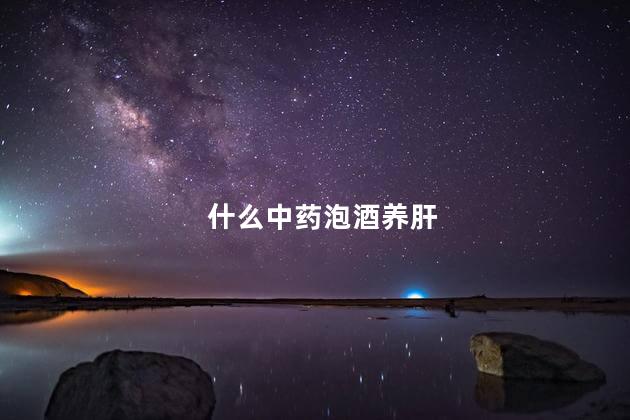 什么中药泡酒养肝