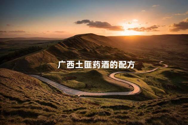 广西土匪药酒的配方